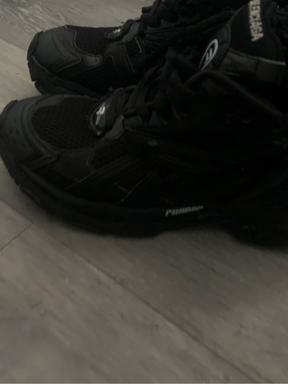 Black balenciaga runners - Size 9 US - Picture 2 of 5